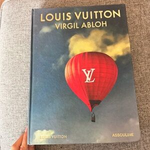 ✨Louis Vuitton Virgil Abloh Book with Gold Lettering✨